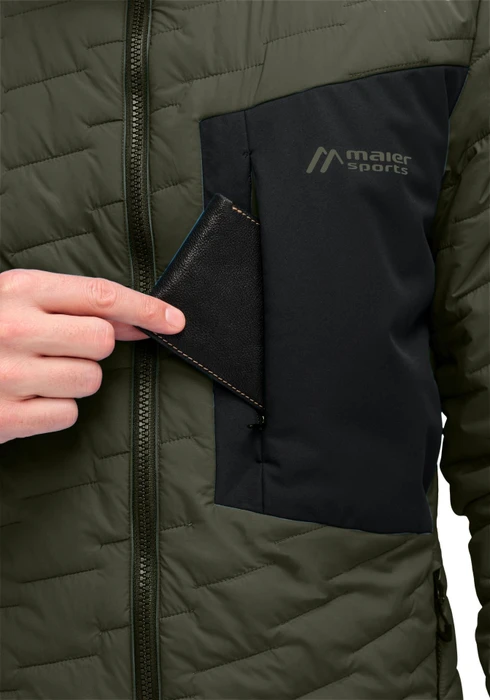 Maier Sports Donovaly Funktionsjacke sedona sage/black (Herren)