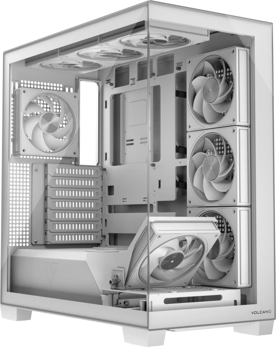 Modecom Volcano Stellar ARGB 8F White, Glasfenster