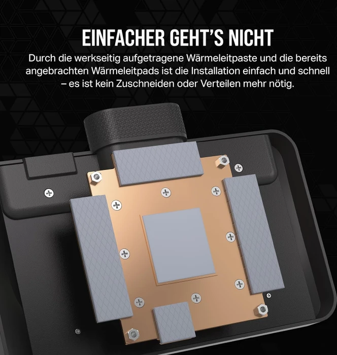 Corsair iCUE LINK XG3 RGB Hybrider GPU Wasserkühler AMD 7900XT(X)
