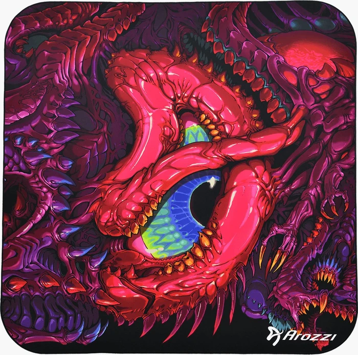 Arozzi Zona Bodenschutzmatte, Crawling Chaos, quadratisch, weich
