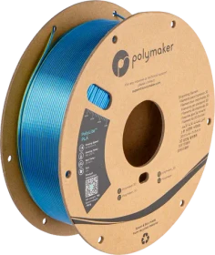 Polymaker PolyLite Silk PLA, Chameleon Yellow-Blue, Spule, 1.75mm, 1.00kg
