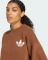 adidas Athletic Dept Sweatshirt preloved brown (Damen) Vorschaubild