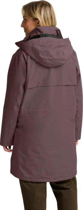 Jack Wolfskin Baylight 3in1 Funktionsmantel sheer plum (Damen)