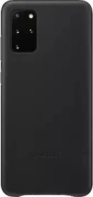 Samsung Leather Cover für Galaxy S20+ schwarz