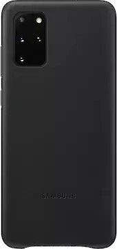 Samsung Leather Cover für Galaxy S20+ schwarz