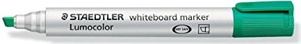 Staedtler Lumocolor Whiteboardmarker 351 B grün, 10er-Pack
