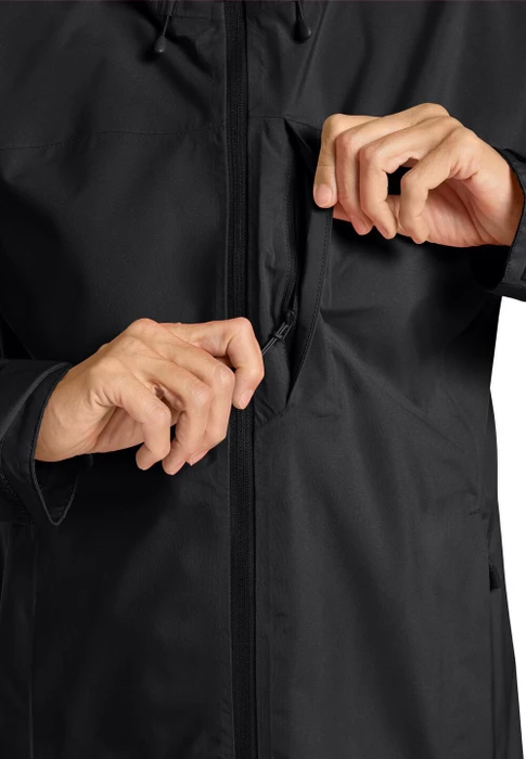 Jack Wolfskin Tempest 2l Funktionsjacke schwarz (Damen)