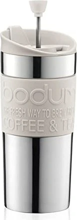 Bodum Travel Press Set Kaffeebereiter Edelstahl 0.35l