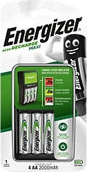 Energizer Mini Ladegerät inkl. 2x Mignon AA NiMH Akkus 2000mAh