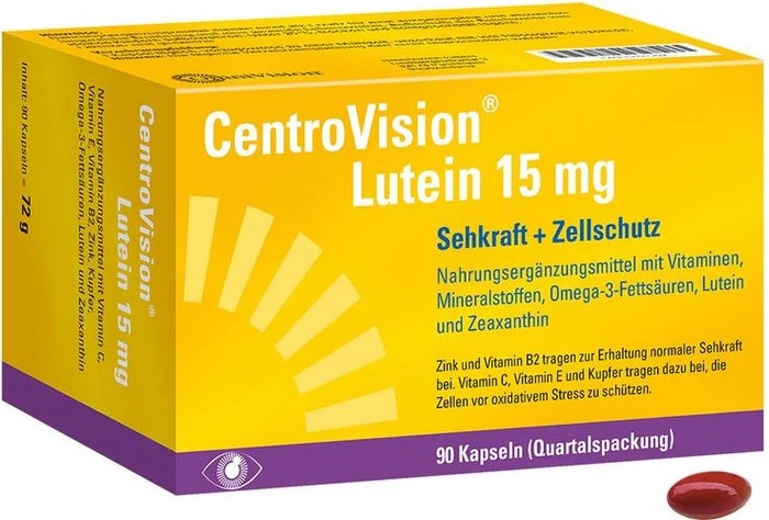 CentroVision Lutein 15mg Kapseln