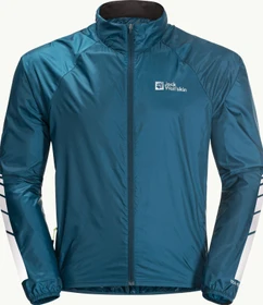 Jack Wolfskin Morobbia Wind Funktionsjacke blue daze (Herren)