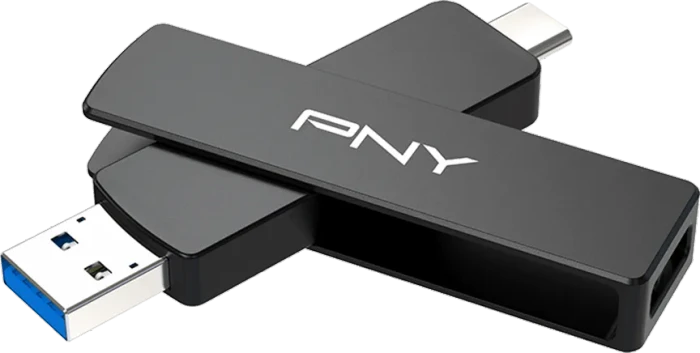 PNY Duo Link V3 2TB, USB-A + USB-C, USB 3.2 Gen 2×1