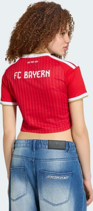 adidas FC Bayern München Cropped 2026/2027 Heimtrikot kurzarm (Damen)