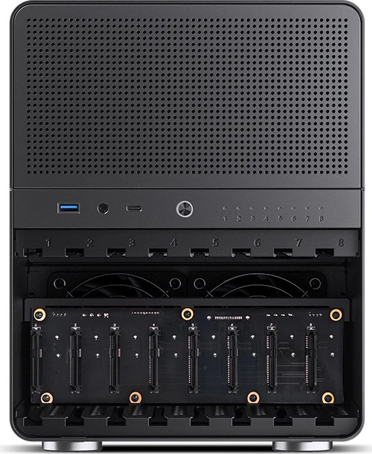 Jonsbo N3, schwarz, Mini-ITX
