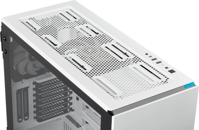 Corsair Carbide Series 678C, weiß, Glasfenster, schallgedämmt