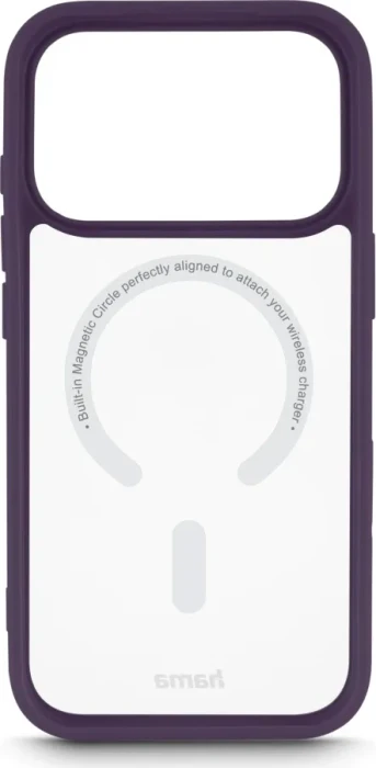 Hama Handyhülle Frame Protect magnetisch für Apple iPhone 18 Pro Max transparent/rot