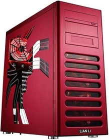 Lian Li PC-8FIR rot, Acrylfenster