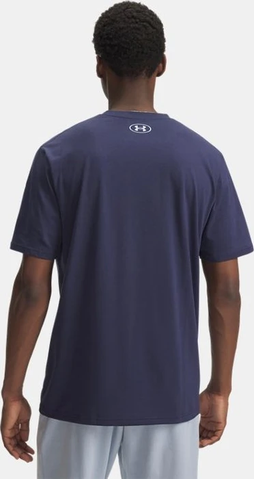 Under Armour ABC Camo Boxed Logo Funktionsshirt kurzarm washed navy/blue calm (Herren)