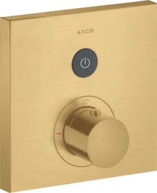 Hansgrohe AXOR ShowerSelect Thermostat Unterputz eckig für 1 Verbraucher brushed gold optic