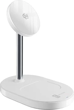 Cellularline Mag Trio 2in1 Wireless Charging Station weiß