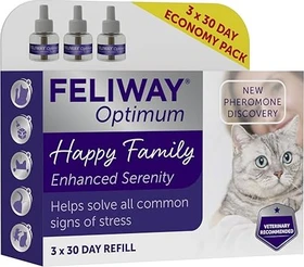 CEVA Feliway Optimum Refill, Pheromon, 144ml (3x 48ml)