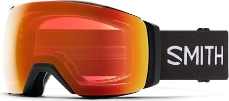 Smith I/O Mag XL black/chromapop everyday red mirror