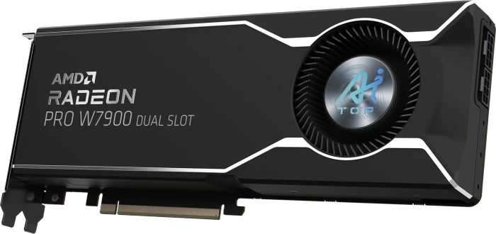 GIGABYTE Radeon PRO W7900 Dual Slot AI TOP 48G, 48GB GDDR6, 3x DP, mDP