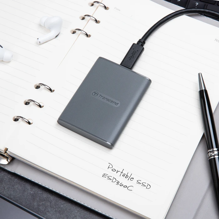 Transcend ESD360C Portable SSD, 4TB, USB-C 3.2