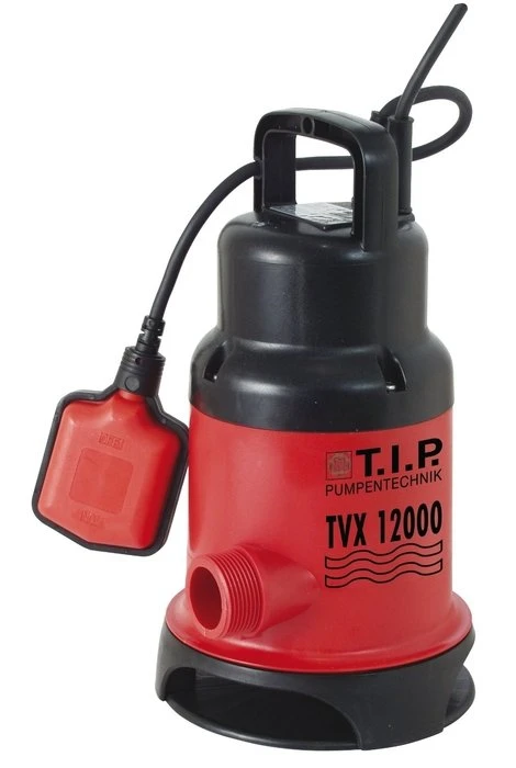 T.I.P. Schmutzwasser Tauchpumpe - Edelstahl, 14.500 l/h, 8 m Förderhöhe, 600 W, 25 mm Korngröße, robust, Maxima 250 PX 30264 Image
