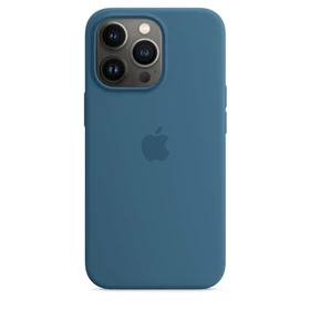 Apple Silikon Case mit MagSafe für iPhone 13 Pro eisblau