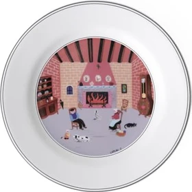 Villeroy & Boch Design Naif Kamin Frühstücksteller 21cm