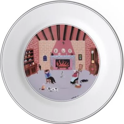Villeroy & Boch Design Naif Kamin Frühstücksteller 21cm