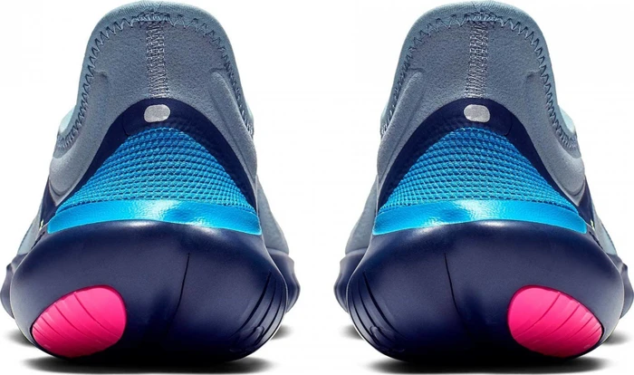 Nike Free RN 5.0 obsidian mist/midnight navy/volt/metallic silver (Herren)