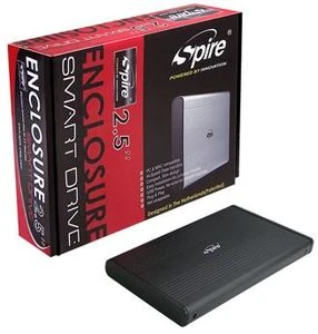 Spire MiniPod schwarz, USB 3.0 Micro-B
