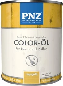 PNZ Coloröl Natur-Holzfarbe rapsgelb, 750ml
