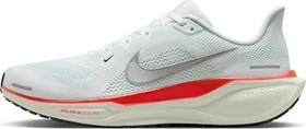Nike Pegasus 41 white/barely green/bright crimson/metallic silver (Herren)