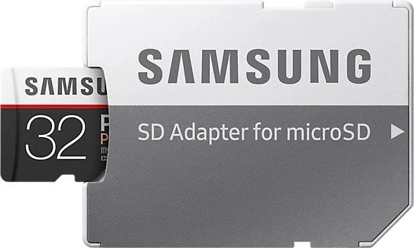 Samsung PRO Plus R100/W90 32GB Kit, UHS-I U3, Class 10