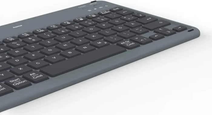Hama Travel 500 Tablet-Tastatur, schwarz, mit Schutzhülle für 7"-11" Tablets, Bluetooth, DE