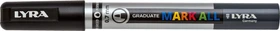 Lyra Graduate Mark All Permanentmarker 0.7mm schwarz, Blister