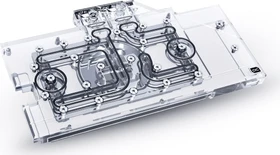 Alphacool Eisblock Aurora Acryl GPX-N RTX 3070 ROG Strix mit Backplate