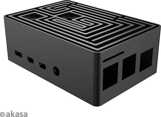 Akasa Maze für Raspberry Pi 4, schwarz