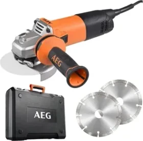 AEG WS 12-125 SK Elektro-Winkelschleifer inkl. Koffer