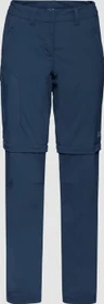 Jack Wolfskin Overland Zip Away Zip-Off Hose lang dark indigo (Damen)