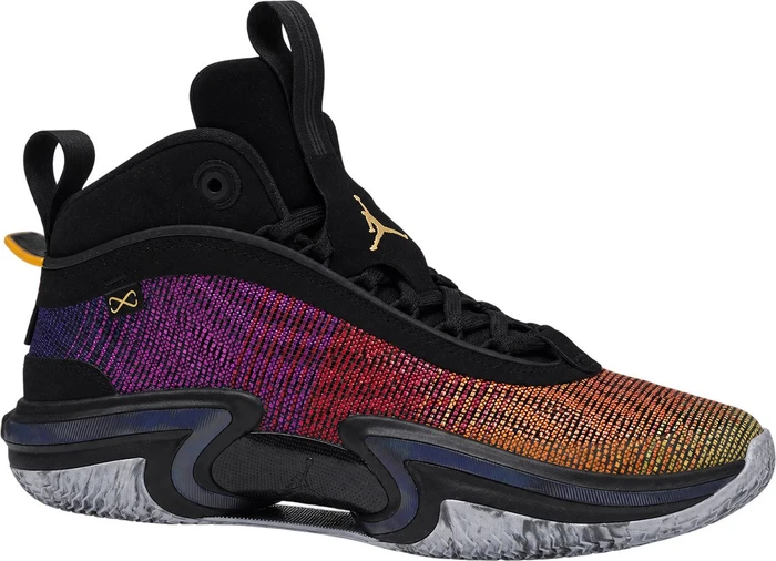 Nike Air Jordan XXXVI black/rosa mortal/court purple/laser orange (Herren) (CZ2650-002)