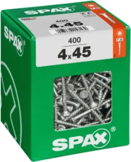 Spax WIROX A9J 4CUT T-STAR plus T20 Universalschraube, 4x45mm, 400 Stück