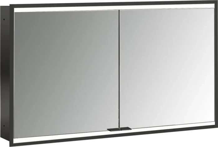 Emco Prime 2 Facelift LED-Lichtspiegelschrank 120cm mit 2 Türen, Unterputzmodell