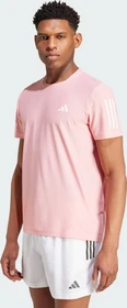 adidas Own The Run Laufshirt kurzarm semi pink spark (Herren)