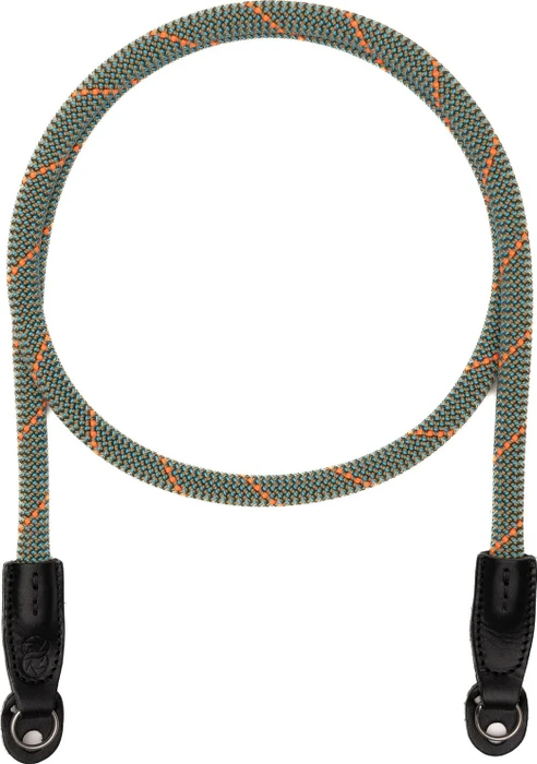 Cooph Rope Camera Strap Steel Ring 115cm Orange Ocean