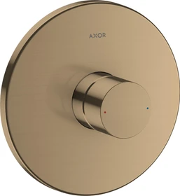 Hansgrohe Axor Uno Einhebel-Brausemischer Unterputz mit Zerogriff brushed bronze