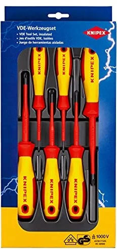 Knipex Schraubendrehersatz, 6-tlg.